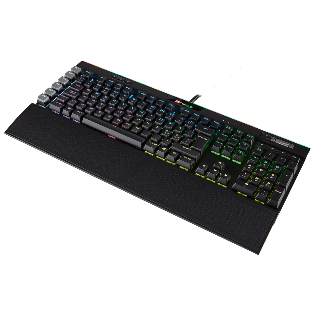 K95 RGB PLATINUM Mechanical Gaming Keyboard — CHERRY® MX Brown — Black