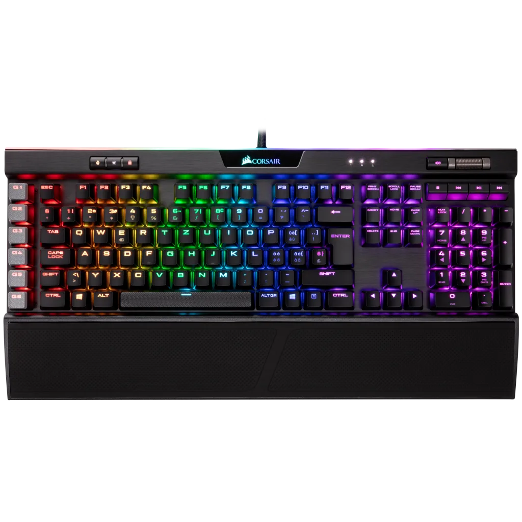 PC周辺機器 Corsair K95 RGB platinum K95 RGB PLATINUM Mechanical Gaming Keyboard — CHERRY® MX Speed