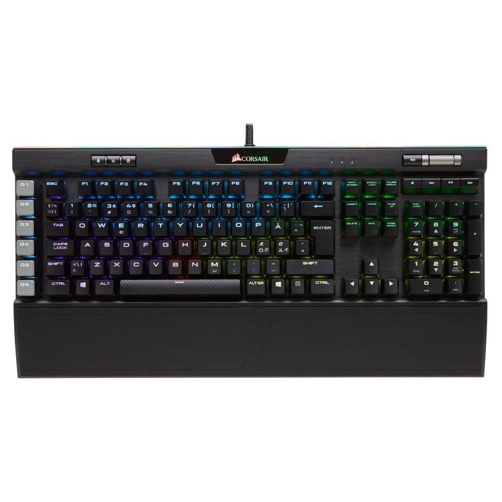 PC周辺機器 Corsair K95 RGB Platinum K95 RGB PLATINUM Mechanical Gaming Keyboard — CHERRY® MX Brown
