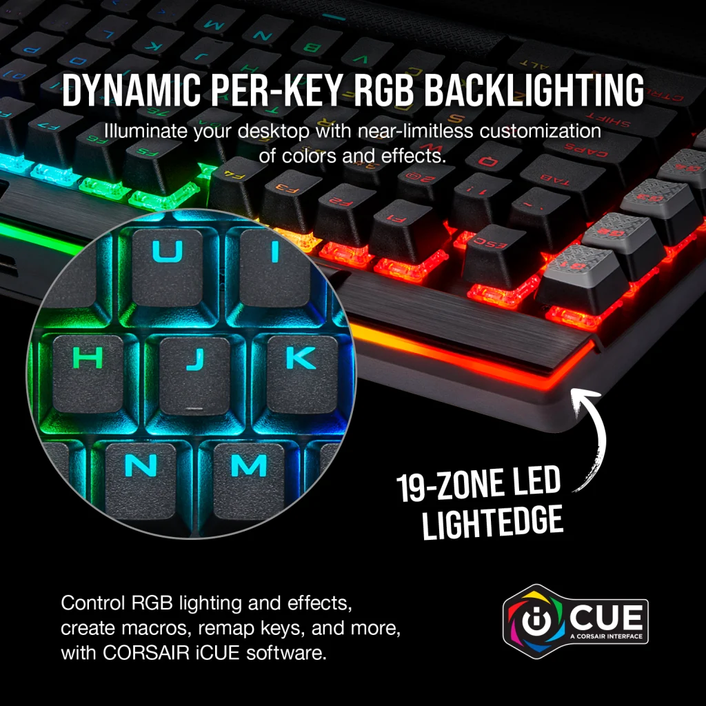 K95 RGB PLATINUM XT Mechanical Gaming Keyboard — CHERRY® MX SPEED (NA Layout)