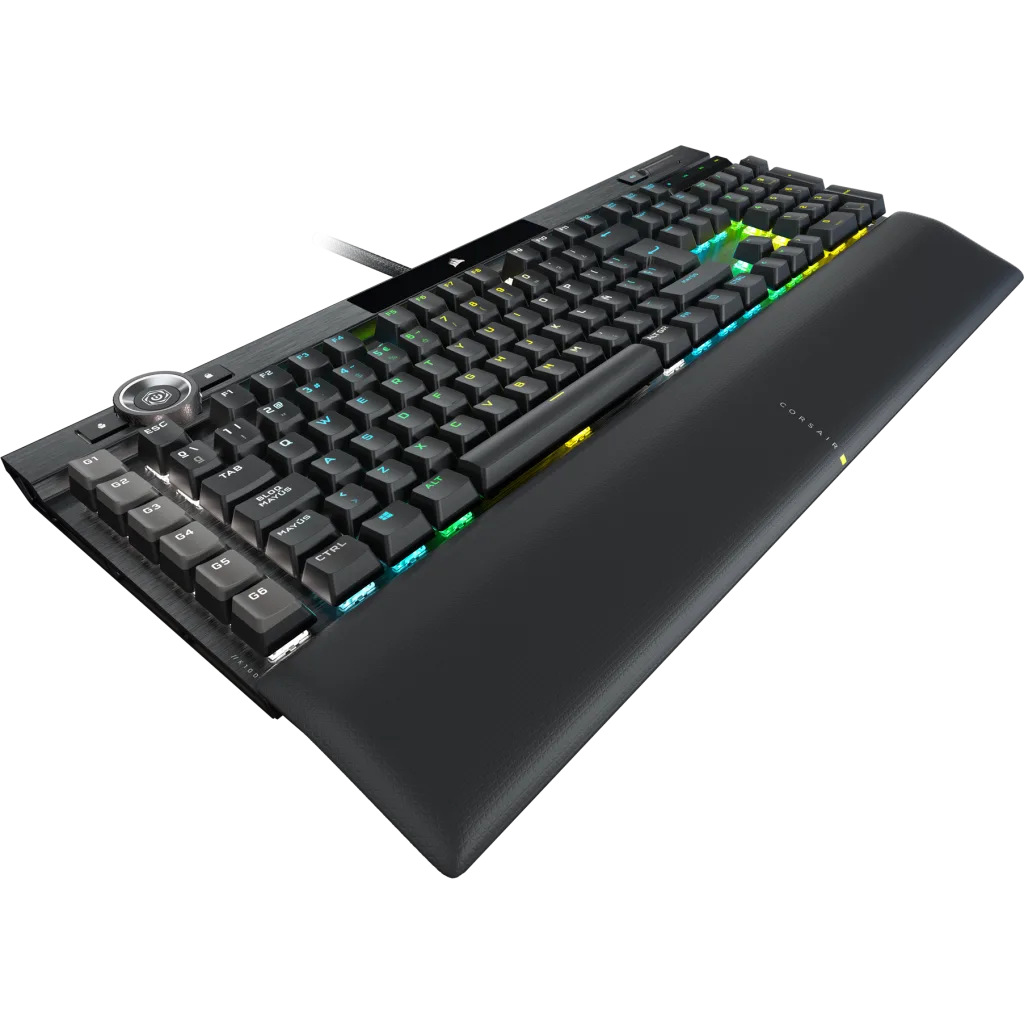 K100 RGB Optical-Mechanical Gaming Keyboard — CORSAIR OPX Switch