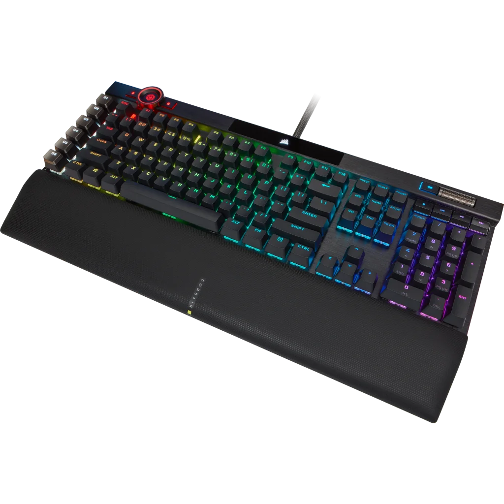 K100 RGB Optical-Mechanical Gaming Keyboard — CORSAIR OPX Switch