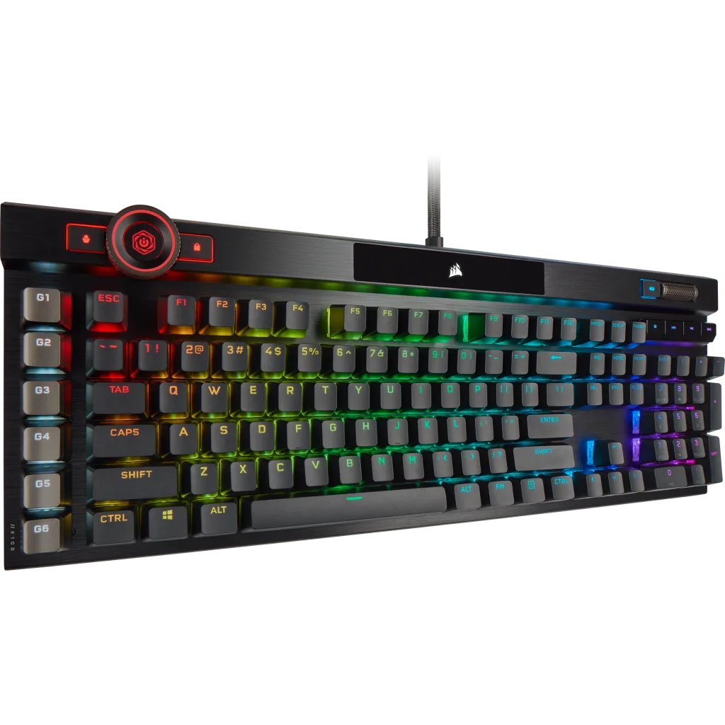 Amazon.co.jp: CORSAIR K100 RGB フラグシップ光学メカニカル