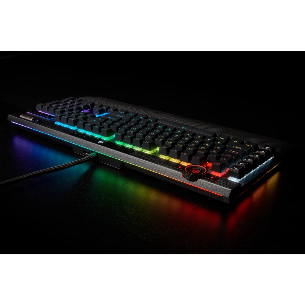 100％本物保証！ K100 RGB Optical-Mechanical Gaming Keyboard — CORSAIR OPX アクセサリー、周辺機器