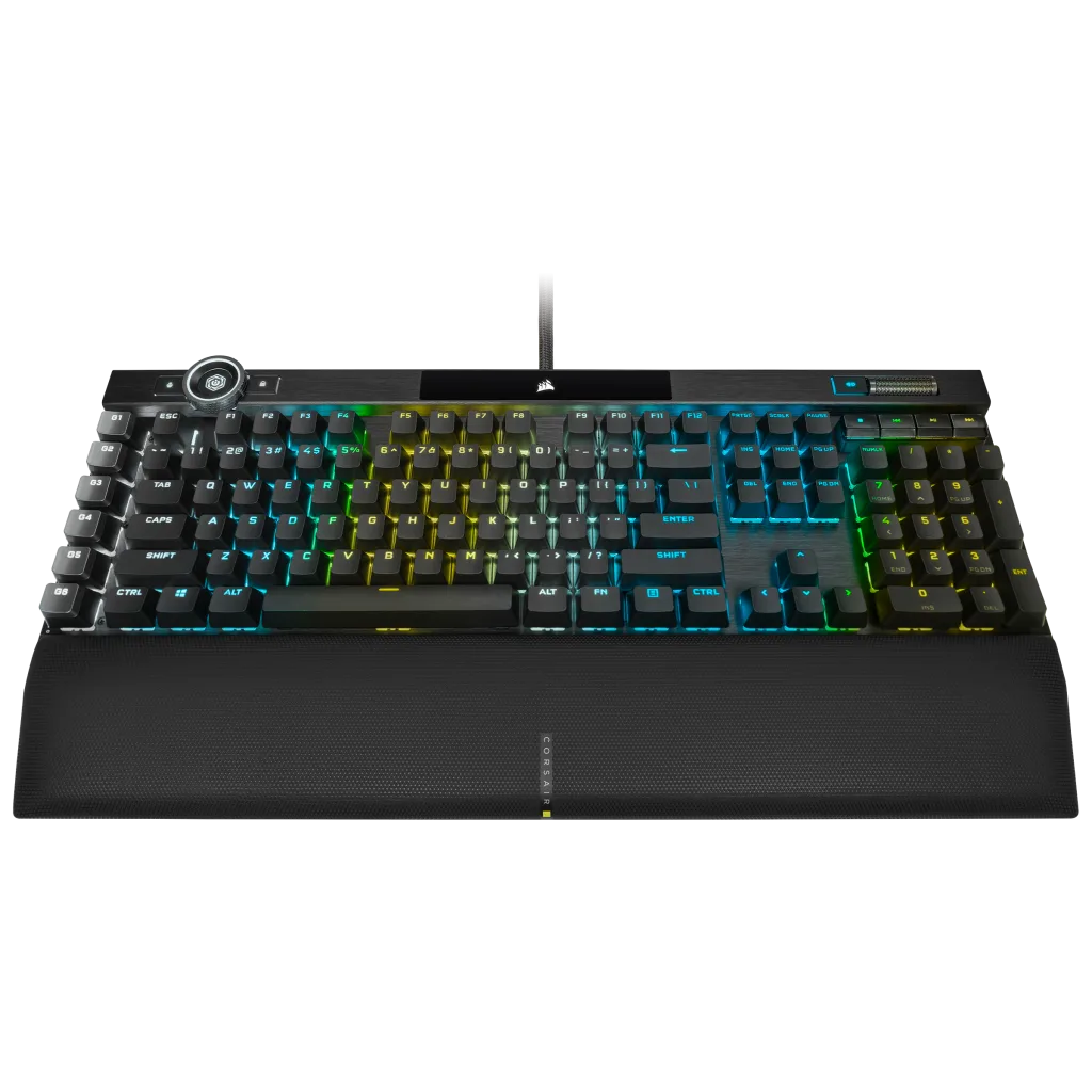 K100 RGB 光学メカニカルゲーミングキーボード — CORSAIR OPX スイッチ