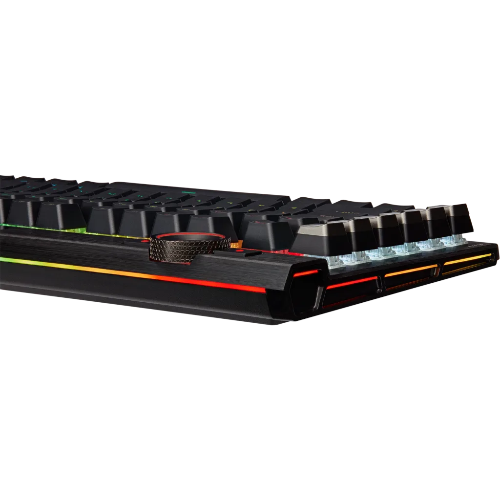 Corsair K100 RGB Teclado Mecánico Gaming Switch Óptico OPX Negro