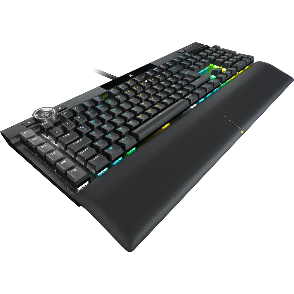 K100 RGB Optical-Mechanical Gaming Keyboard — CORSAIR OPX Switch