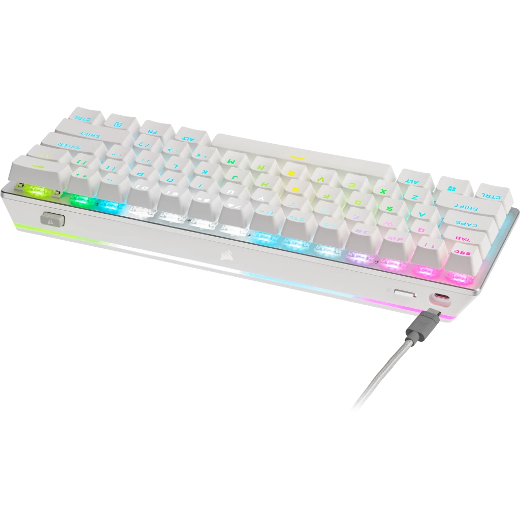 CORSAIR K70 PRO MINI RGB 60% ホワイト Amazon.com: Corsair K70 PRO Mini Wireless RGB 60% Mechanical