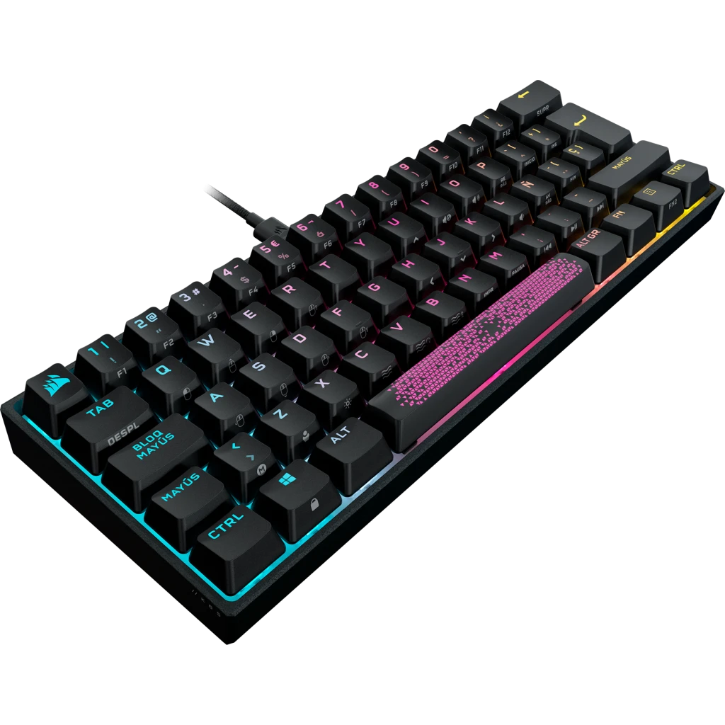 K65 RGB MINI 60% Mechanical Gaming Keyboard — CHERRY MX