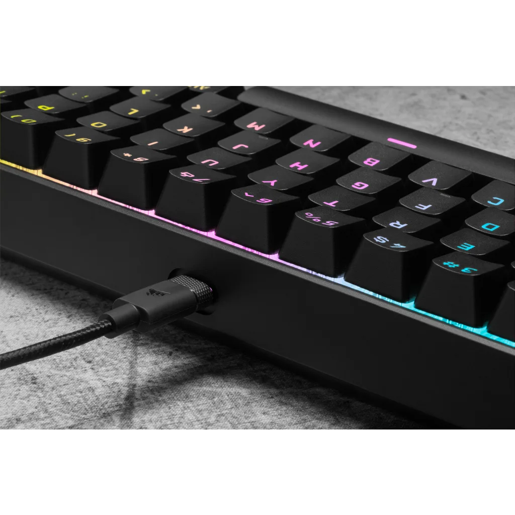 Refurbished: Anne Pro 2 60% Mechanical Keyboard Wired/Wireless Dual Mode  Full RGB Double Shot PBT - Brown Switch 