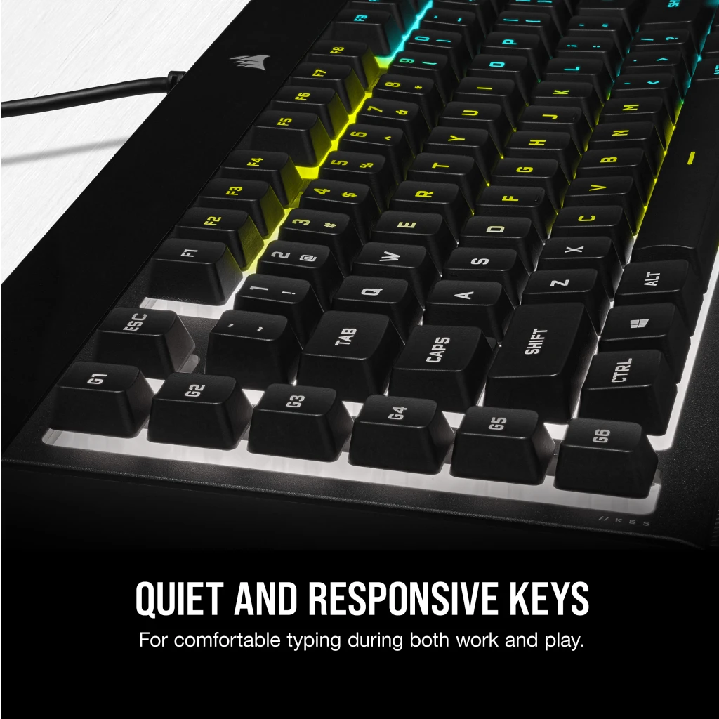 Clavier gaming K55 RGB Pro - CH-9226765-FR - Noir CORSAIR : le clavier  gaming à Prix Carrefour