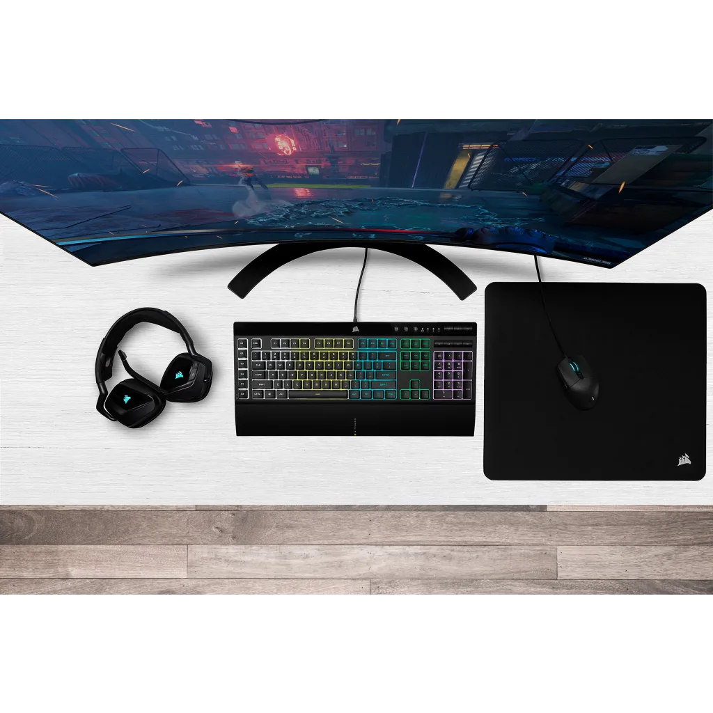 Corsair K55 RGB Pro Gaming Keyboard for sale online