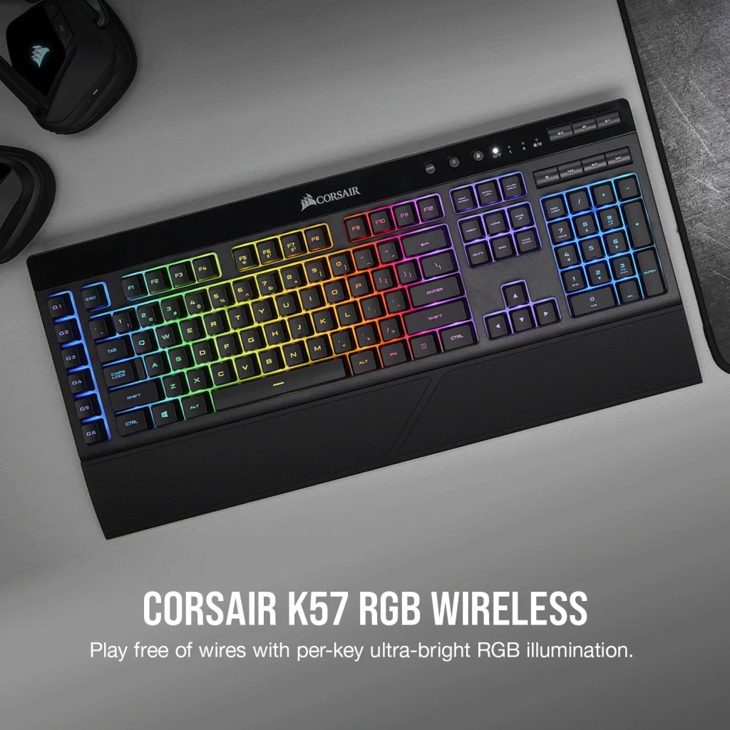 ワイヤレス メカニカル ゲーミングキーボード RGB ワイヤレスゲーミングキーボード & メカニカルキーボード | CORSAIR