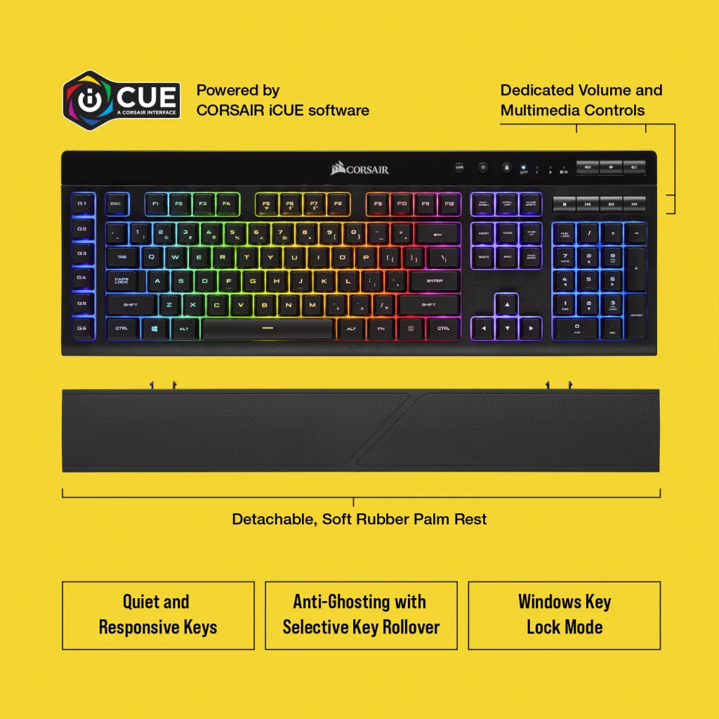 K57 RGB WIRELESS Gaming Keyboard (JP)
