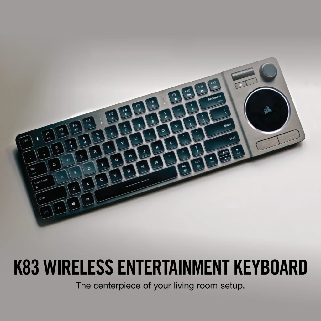 K83 Wireless Entertainment Keyboard (FR)