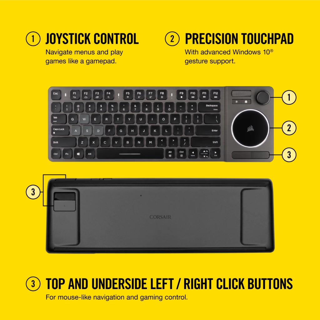 K83 Wireless Entertainment Keyboard