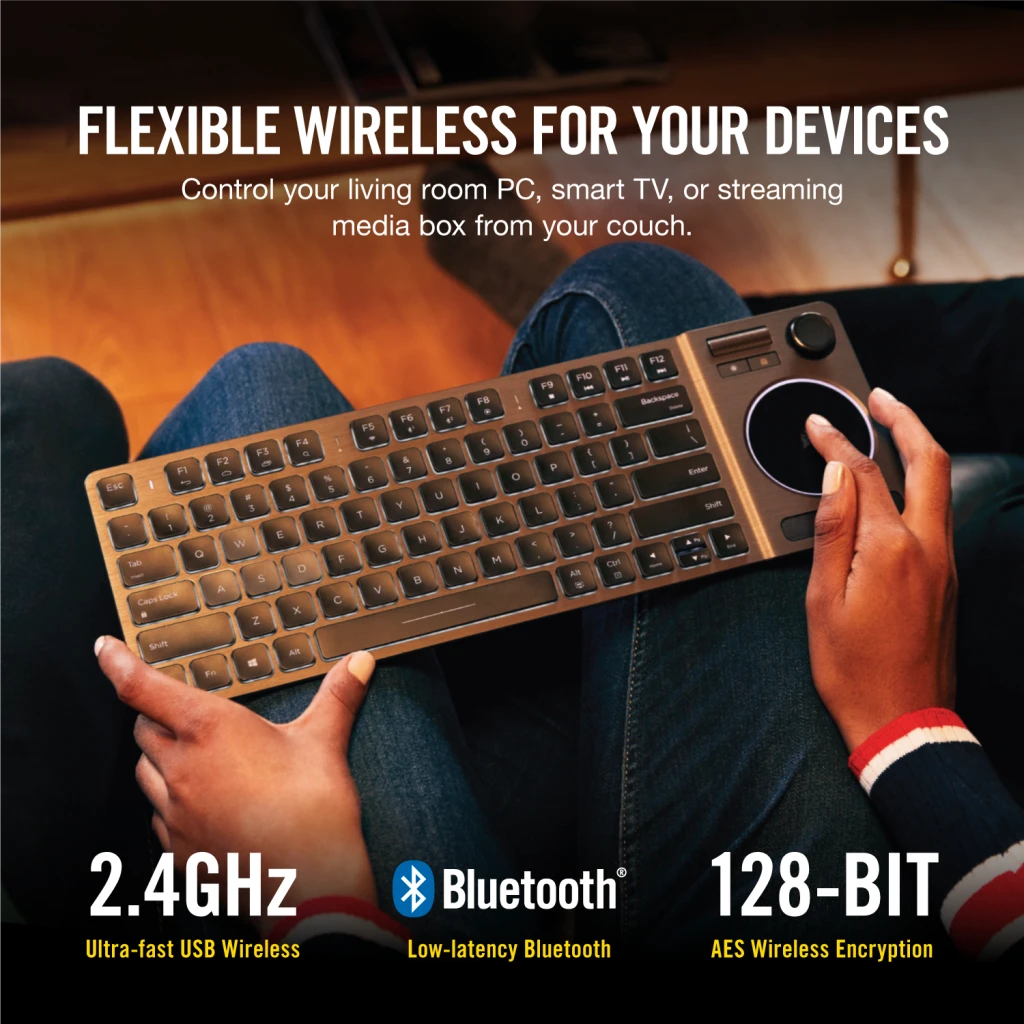 K83 Wireless Entertainment Keyboard RU