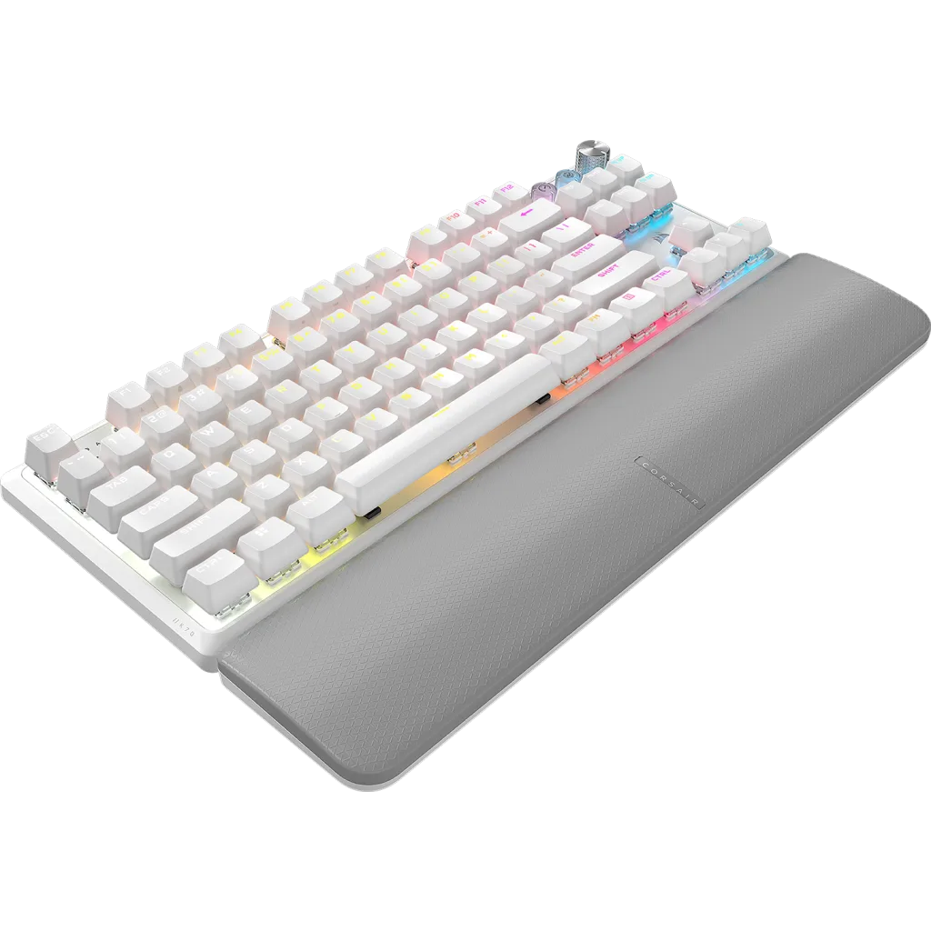 K70 PRO TKL High-Performance Hall Effect Programmable Gaming Keyboard with  Rapid Trigger - White