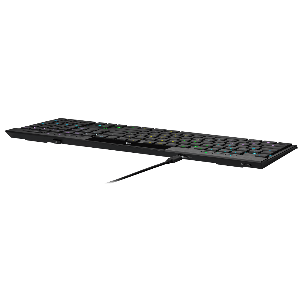 CORSAIR Gaming K100 RGB AIR - keyboard - Ultra-Thin - CH-913A01U