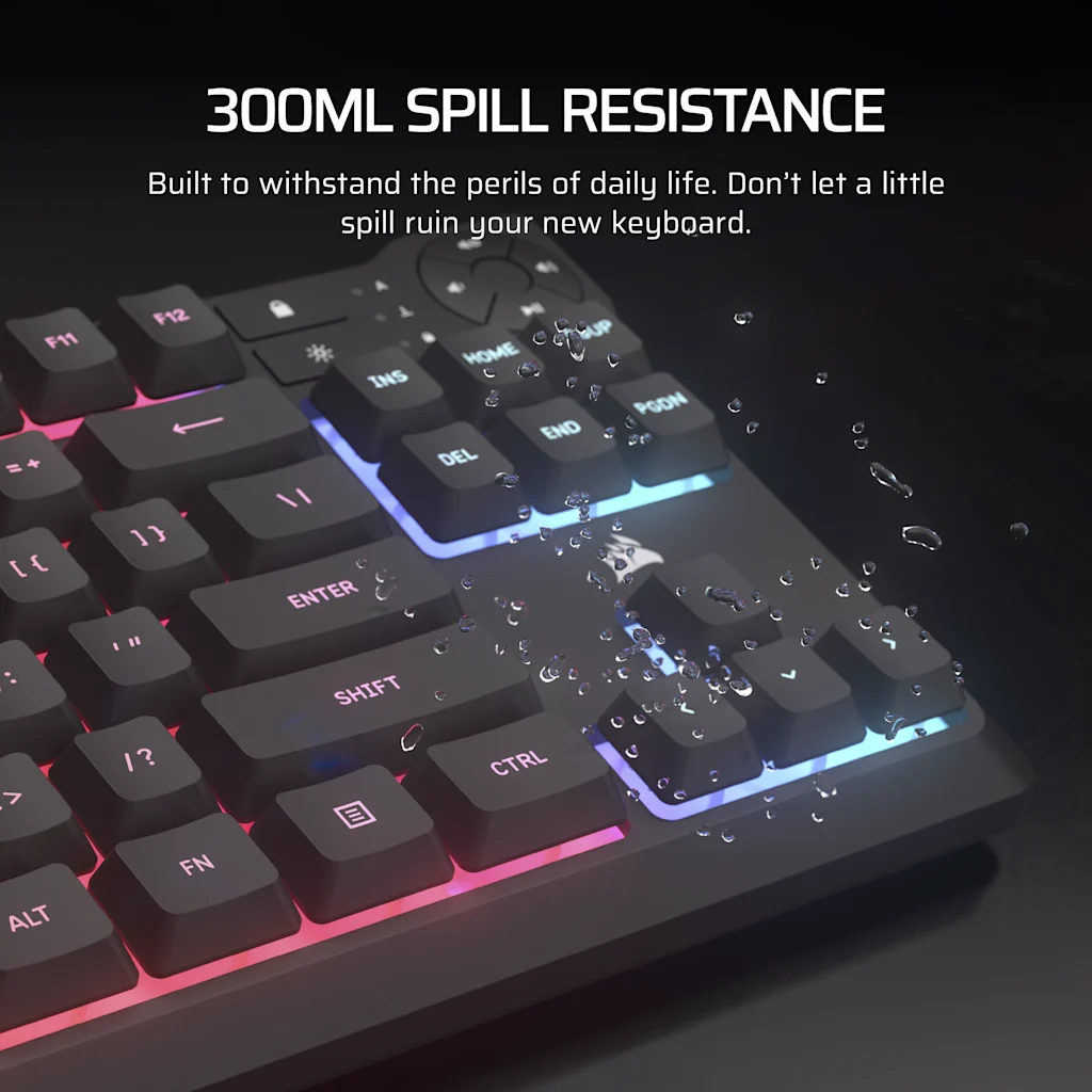 Corsair K55 CORE TKL RGB Gaming Keyboard (UK) thumbnail 4