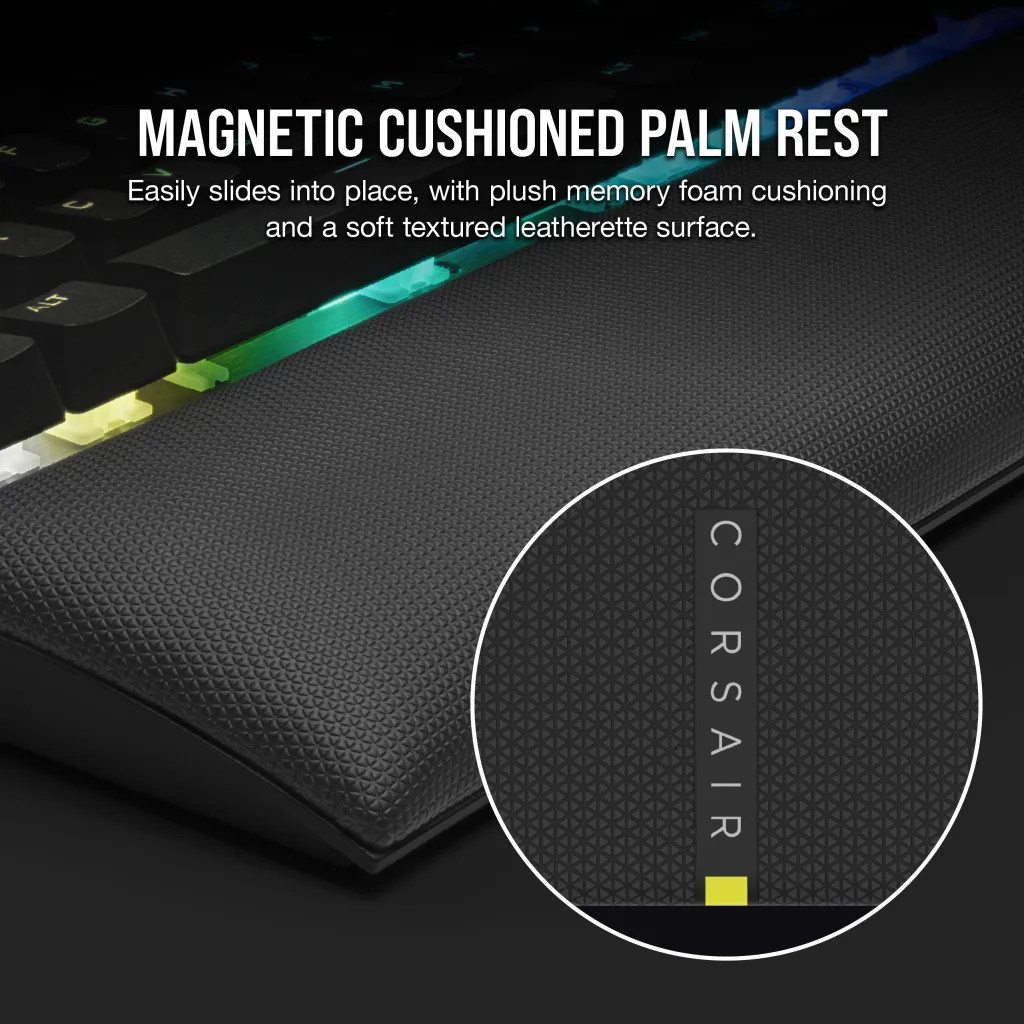 K60 RGB PRO SE Mechanical Gaming Keyboard — 100% CHERRY MV Mechanical Keyswitches — Black