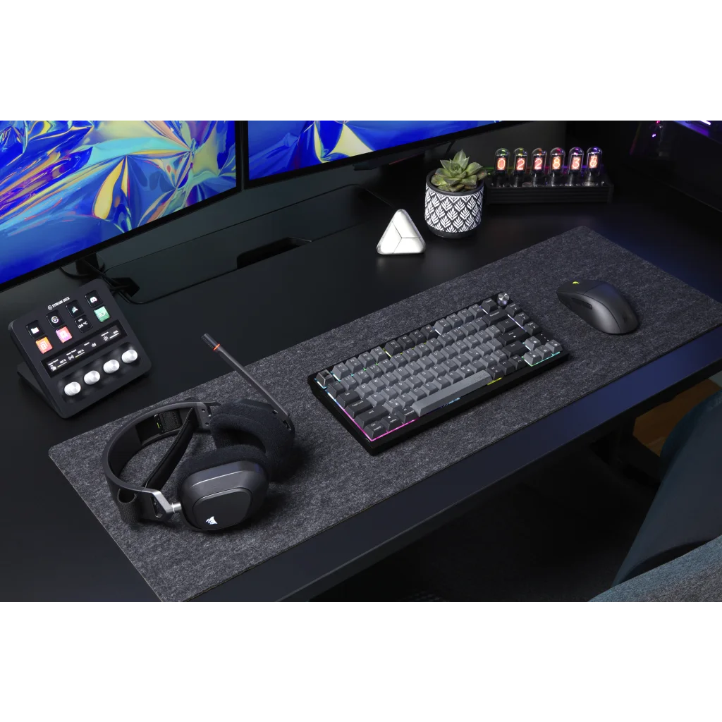 CORSAIR K65 PLUS WIRELESS ゲーミングキーボード Amazon.com: Corsair K65 Plus Wireless 75% RGB Mechanical