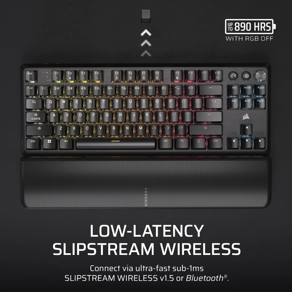 K70 CORE TKL WIRELESS RGB Mechanical Gaming Keyboard (UK)