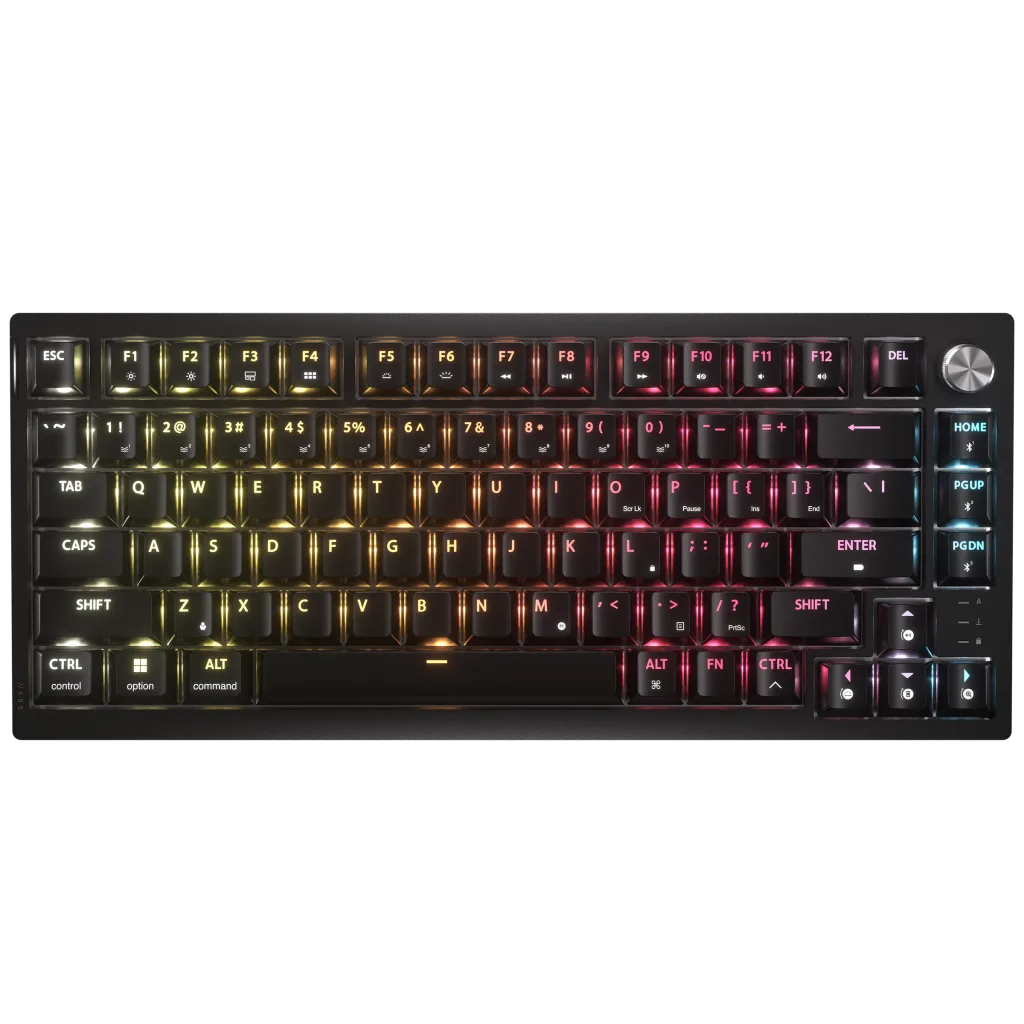 流行り の ブランド  PLUS K65 CORSAIR WIRELESS メカニカル RGB 75% TACTILE キーボード