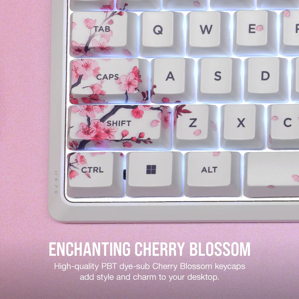 K70 CORE SE RGB メカニカルゲーミングキーボード – Cherry Blossom