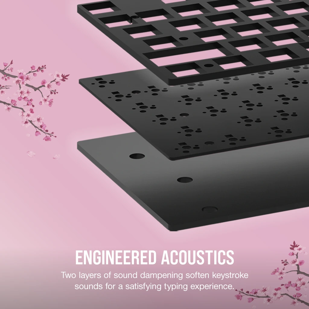 Corsair K70 CORE SE RGB Mechanical Gaming Keyboard - Cherry Blossom (UK) thumbnail 7