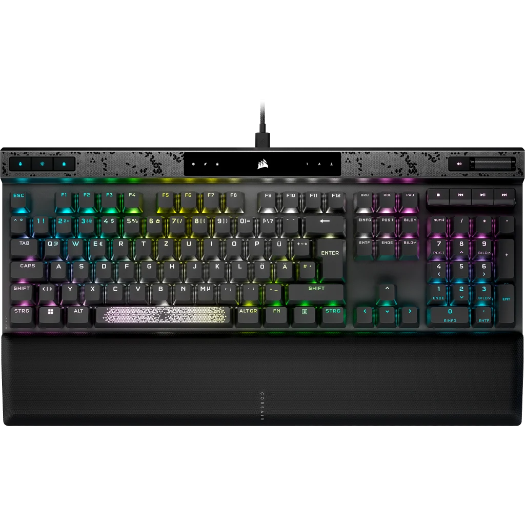 Keyboard Switches Grey — K70 — MAX Adjustable RGB MGX CORSAIR Magnetic-Mechanical Gaming Steel (DE)