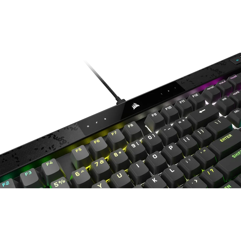 K70 MAX RGB Magnetic-Mechanical Gaming — Keyboard CORSAIR Grey — Steel Adjustable MGX Switches