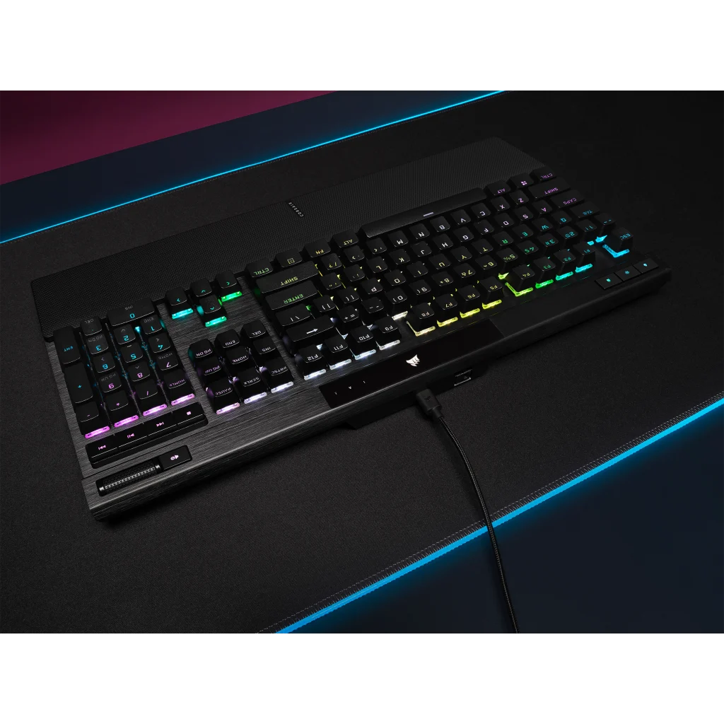 K70 RGB PRO Mechanical Gaming Keyboard with PBT DOUBLE SHOT PRO Keycaps —  CHERRY® MX Brown