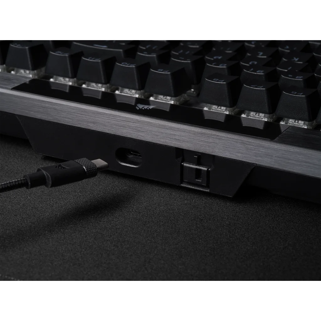 Corsair K70 RGB MK.2 SE Teclado mecánico RAPIDFIRE para videojuegos -  conector USB y controles multimedia - Tapas de las teclas de PBT  double-shot 