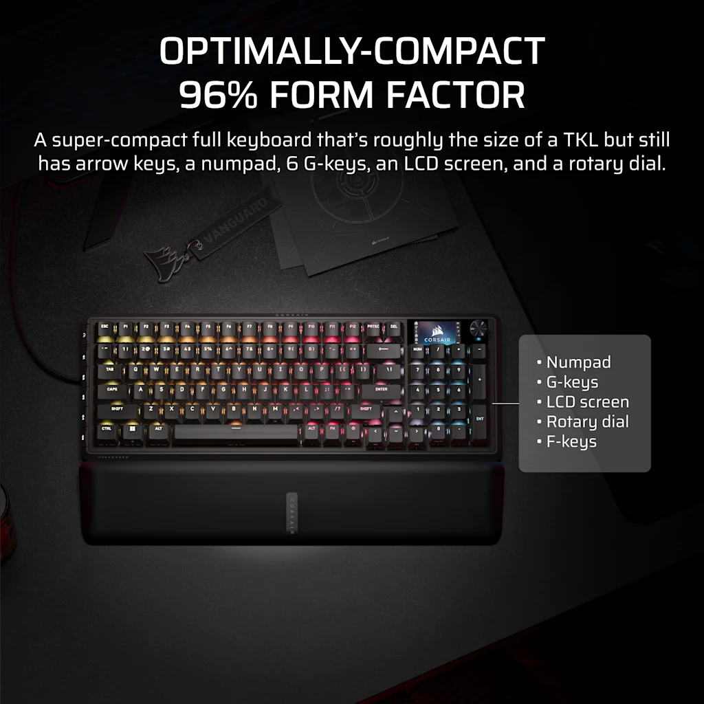 VANGUARD PRO 96 Hall Effect Gaming Keyboard