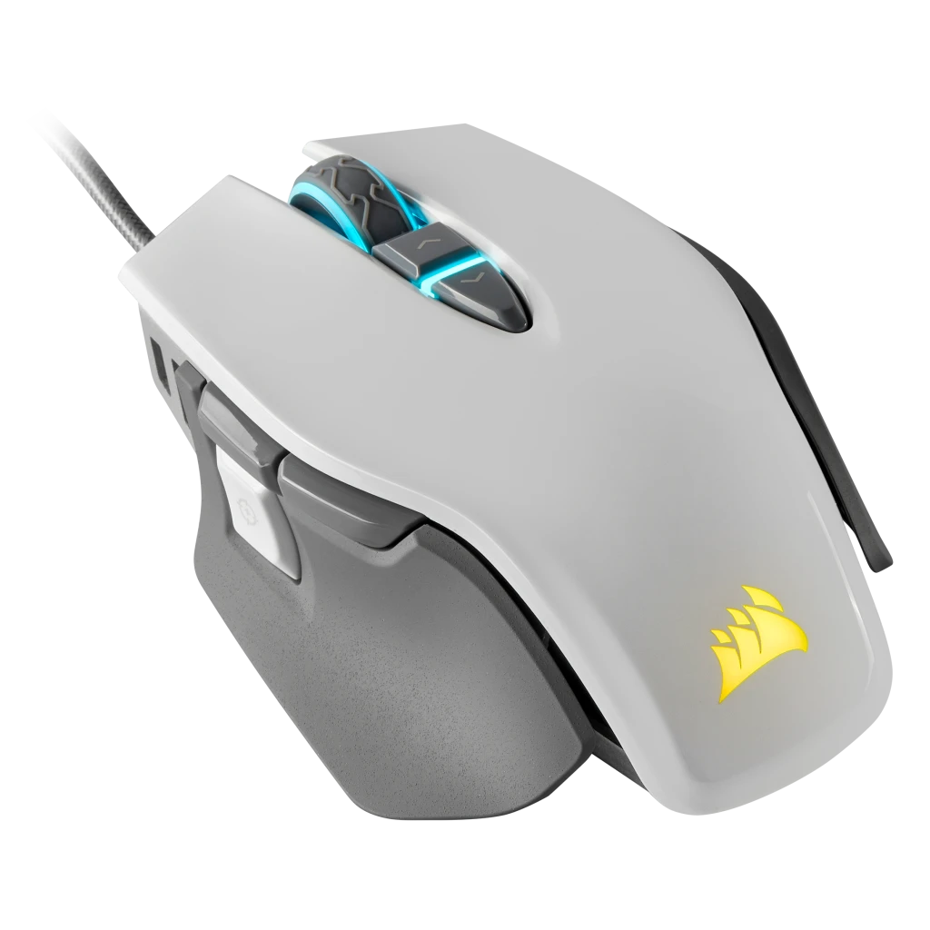 M65 RGB ELITE Tunable FPS Gaming Mouse — White (AP)