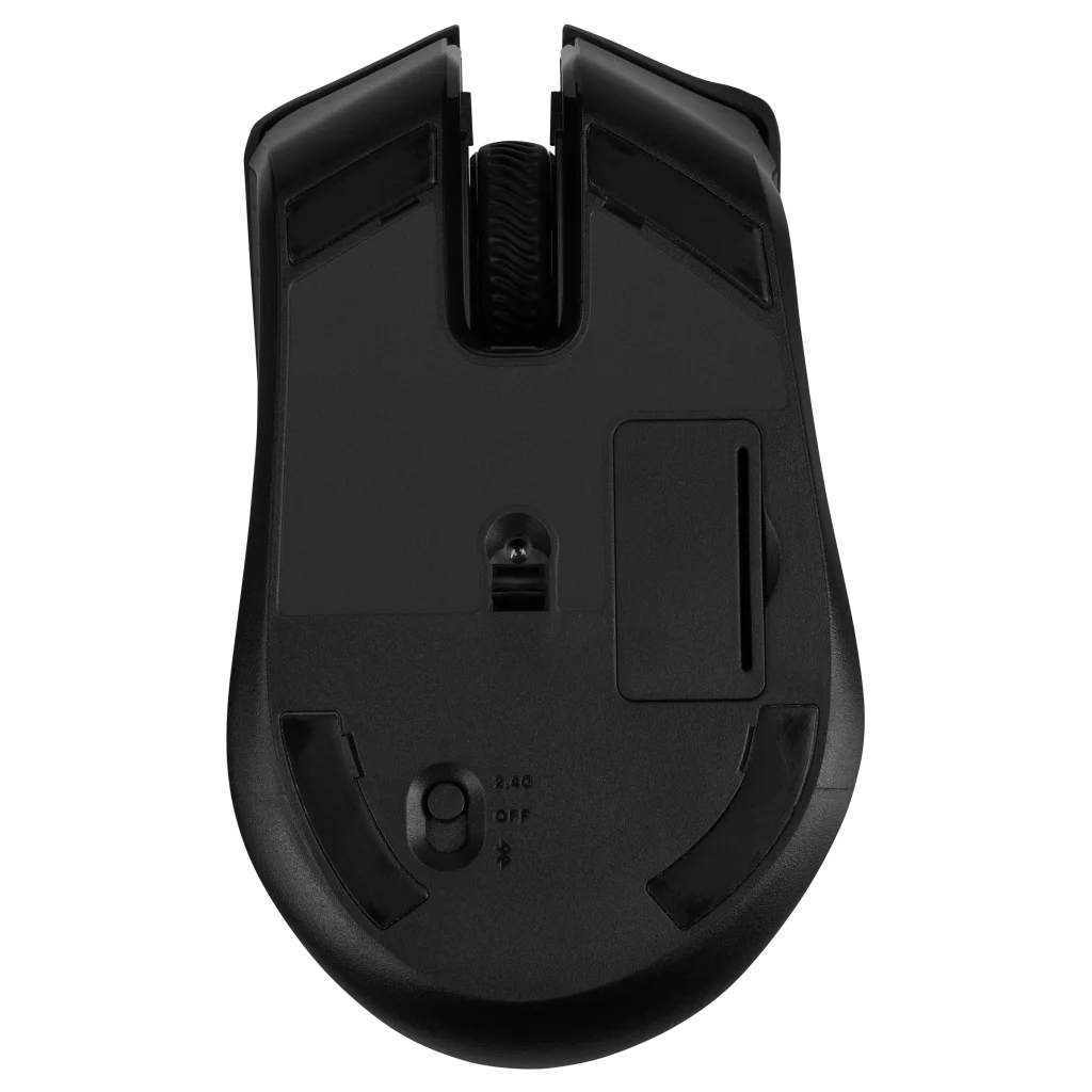 Souris Corsair CORSAIR HARPOON RGB WIRELESS Souris gaming sans fil  rechargeable avec technologie SLIPSTREAM Noire, avec rétroéclairage LED  RGB, 10 000 DPI, optique - DARTY