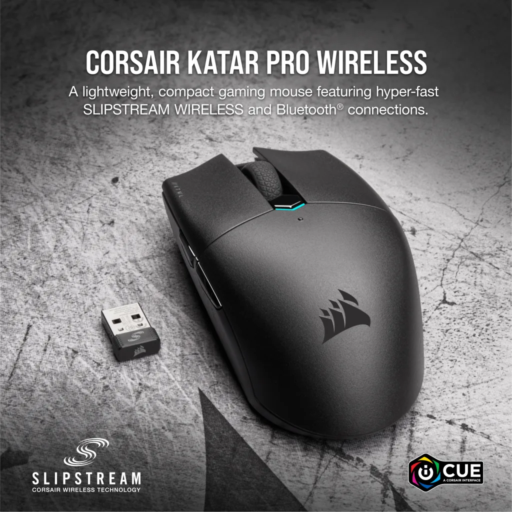 TEST de la Corsair Katar Pro Wireless : une souris sans fil abordable, mais  qui ne révolutionne rien 