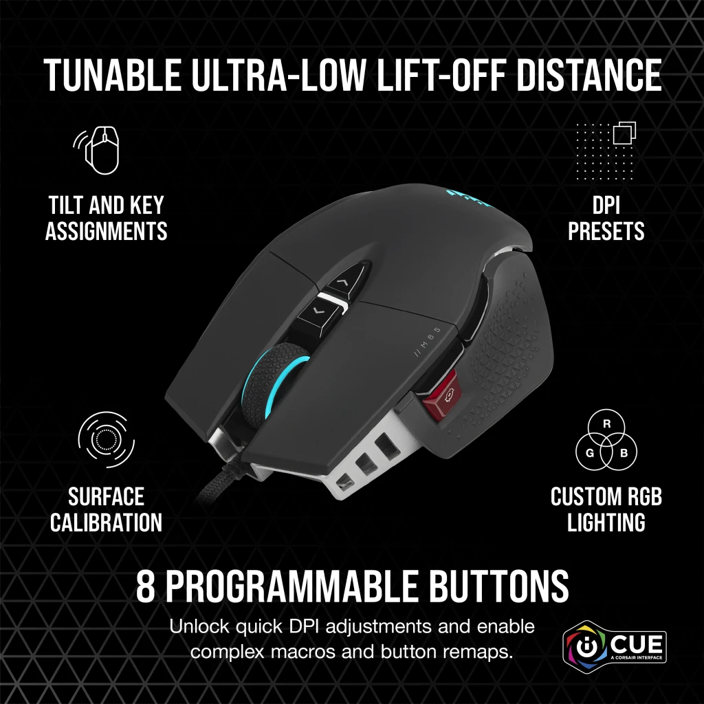 M65 RGB ULTRA Tunable FPS Gaming Mouse