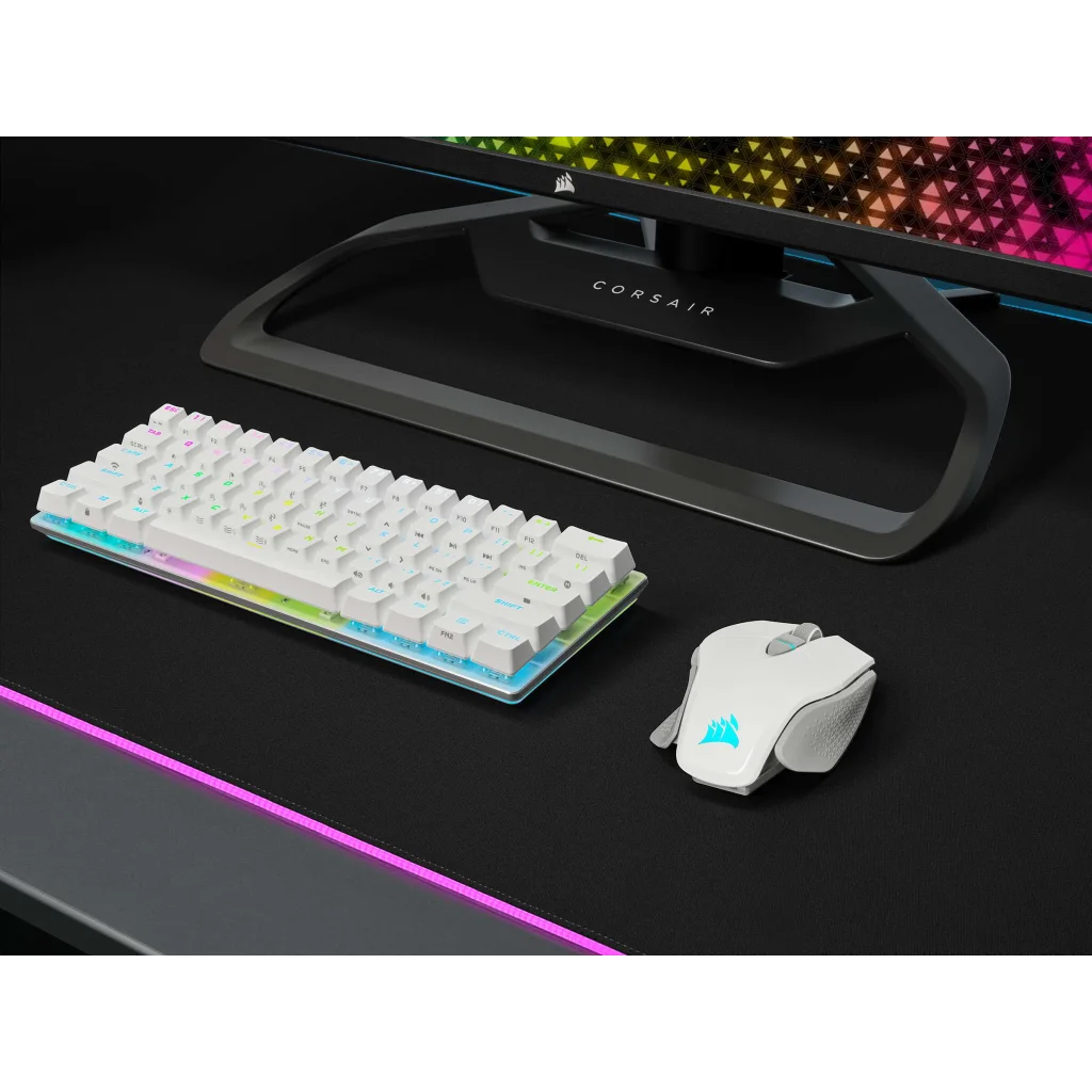 新品：M65ワイヤレスゲーミングマウスホワイト CORSAIR M65 RGB ULTRA WIRELESS WHITE | 株式会社リンクス