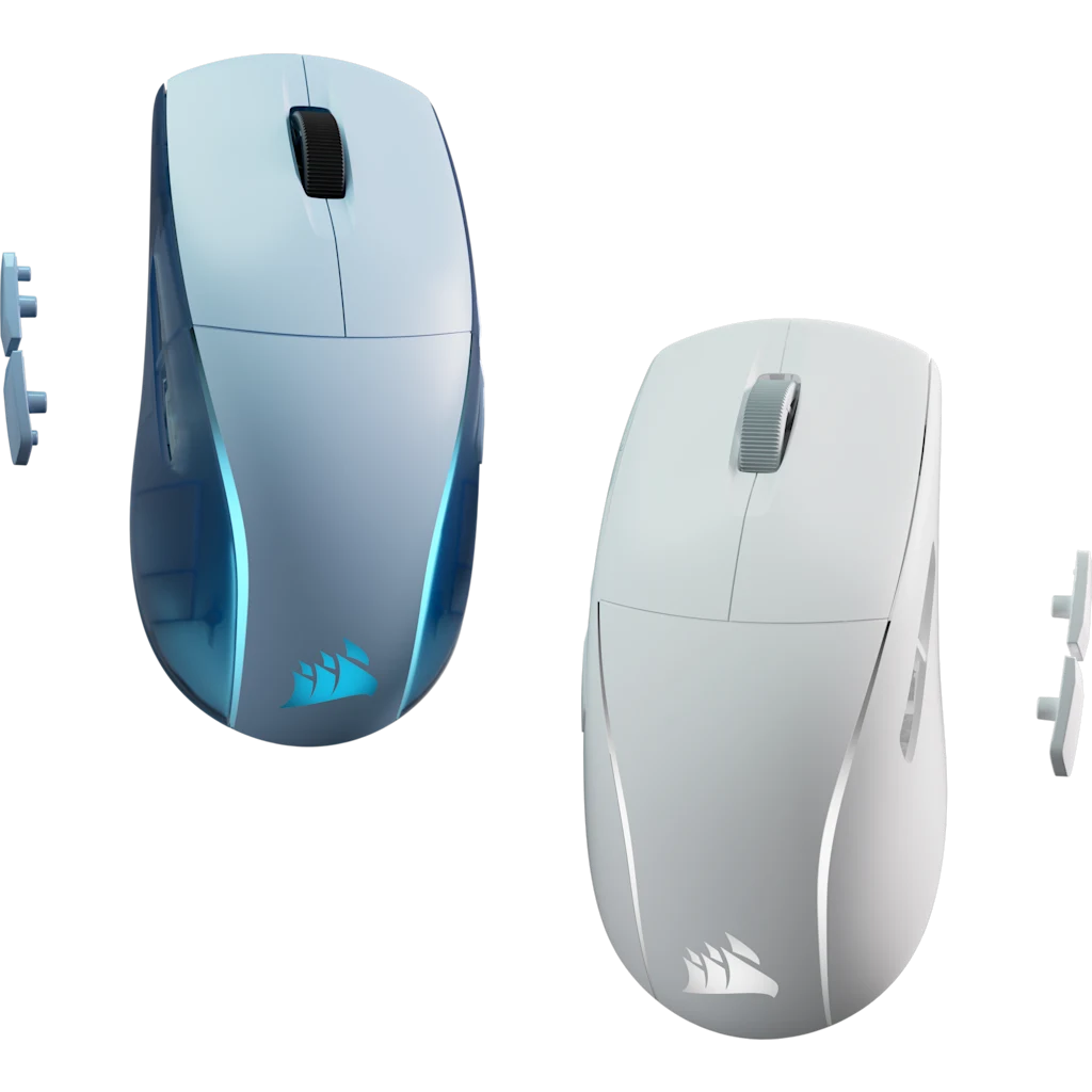M75 WIRELESS Lightweight RGB Apple Gaming Mouse – Frost White M75 WIRELESS Lightweight RGB Apple Gaming Mouse – Frost White
