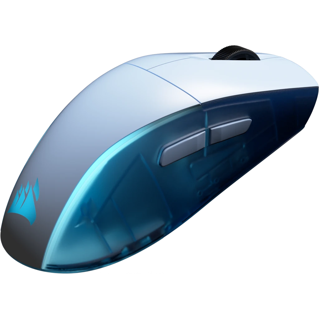 M75 WIRELESS Lightweight RGB Gaming Mouse – Glacier Blue