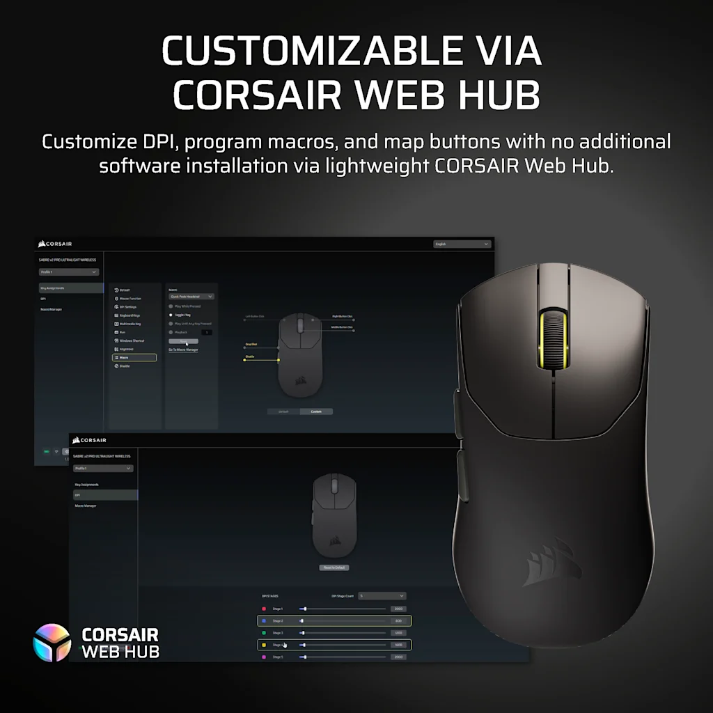 SABRE v2 PRO ULTRALIGHT WIRELESS Gaming Mouse
