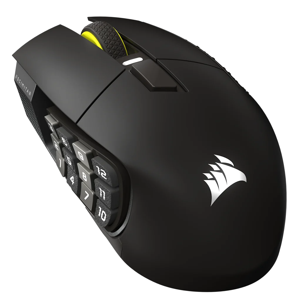 女の子向けプレゼント集結 Mouse Gaming MMO SE WIRELESS ELITE SCIMITAR – Metal Gun マウス・トラックボール