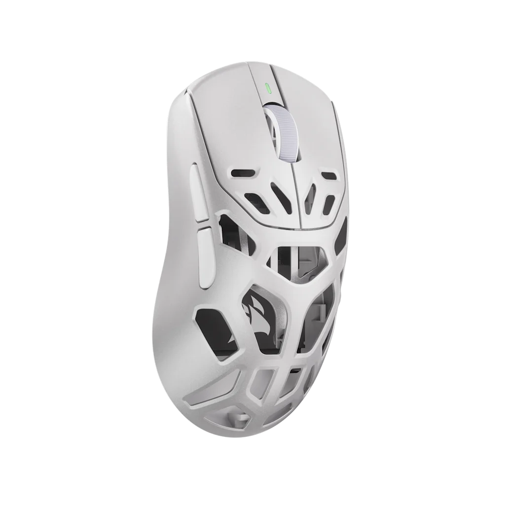 Corsair SABRE v3 PRO PureVector MG Ergo Wireless Gaming Mouse - White thumbnail 2