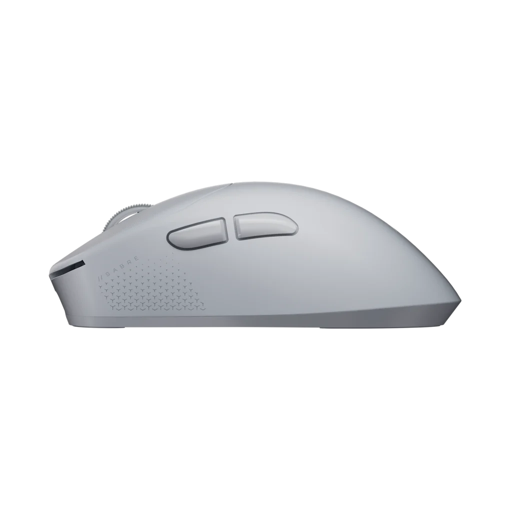 Corsair SABRE v3 PRO PureVector Ultralight Wireless Ergo Gaming Mouse - White thumbnail 3