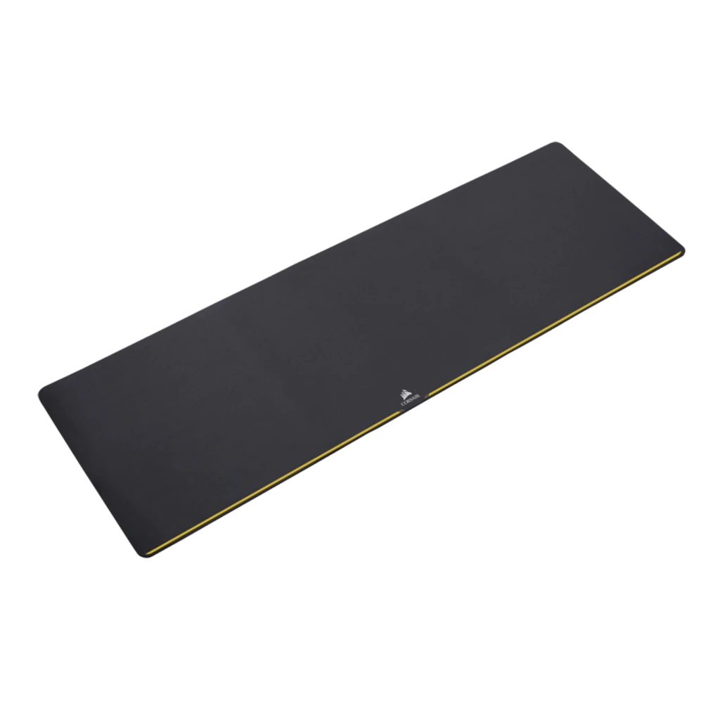  CORSAIR MM200 - Cloth Mouse Pad - High-Performance Mouse Pad  Optimized for Gaming Sensors - Designed for Maximum Control - Medium,  Black- Yellow Stripe, Model:CH-9000099-WW : Office Products