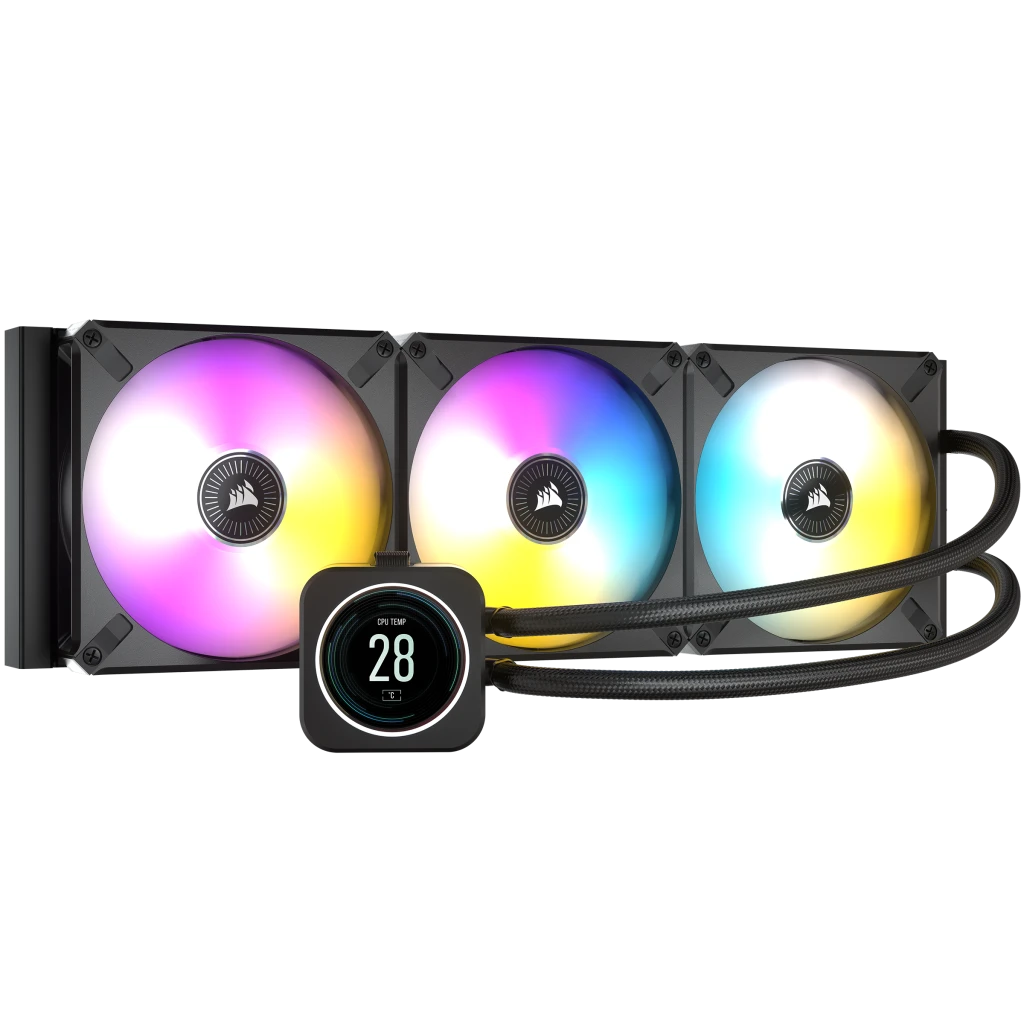 iCUE H170i ELITE LCD Display Liquid CPU Cooler