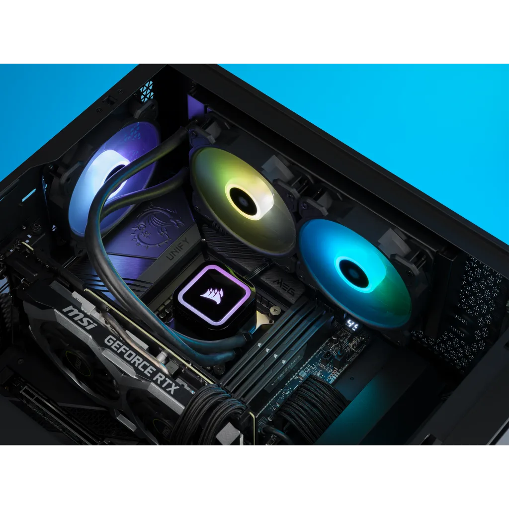 iCUE H100x RGB ELITE Liquid CPU Cooler (Certified Refurbished)