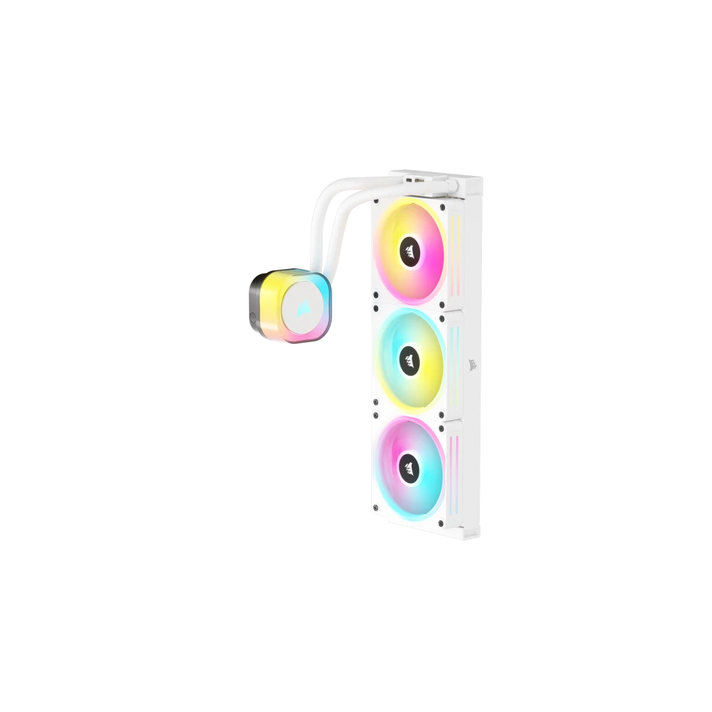 iCUE LINK H150i RGB AIO 水冷式 CPU クーラー - ホワイト